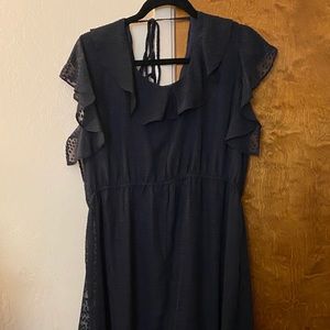 Navy blue Calvin Klein dress